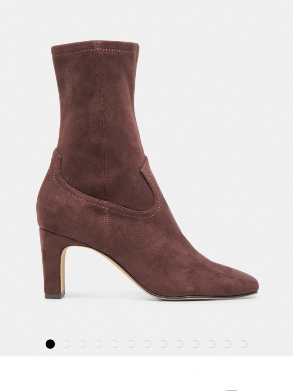 Dolce Vita Roan Boots Mahogany Stella Suede Size 9.5